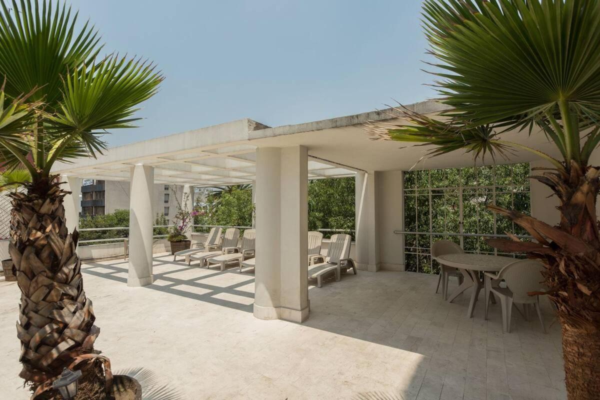 Condesa Residence 7 Stylish 2 Bedroom, 1 Bathroom Residence Accentuating Expansive Interiors Cidade do México Exterior foto